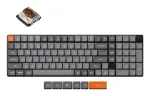 Keychron K17 Max RGB juhtmevaba klaviatuur, madal profiil, Greetech Brown, ENG