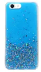 Fusion Glue Glitter telefoni&uuml;mbris iPhone 12 Pro Max, sinine