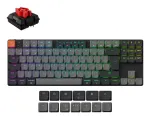 Keychron K1 RGB juhtmevaba klaviatuur, madal profiil, 80 %, Bluetooth, ENG