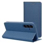 LUNA Book Carbon raamatkaas Samsung Galaxy S25 Edge, sinine
