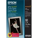 Epson Ultra Glossy fotopaber 13 &times; 18 cm, 300 g/m&sup2;, l&auml;ikiv, 50 lehte