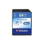 Verbatim SDXC 64GB UHS-I m&auml;lukaart
