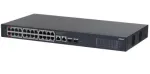 Dahua CS4228-24GT-375 kommutaator 24 &times; 1G PoE, 375 W, 2 &times; SFP