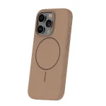 Fusion Silicone Thin MagSafe telefoni&uuml;mbris iPhone 16 Pro, pruun