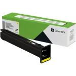 Lexmark 79L2HY0 toonerikassett, kollane, 46 900 lk, CX833se/CX950se/CX951se