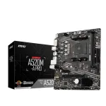 MSI A520M-A PRO emaplaat, AM4, Micro ATX, DDR4