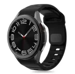 Tech-Protect Line silikoonist kellarihm Samsung Galaxy Watch 4/5/5 Pro/6/7/FE, must