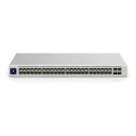 Ubiquiti UniFi USW-48 kommutaator 48 &times; 1G, 4 &times; SFP, ventilaatorita, ilma PoE-ta
