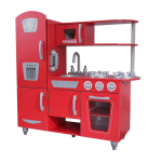 KIDKRAFT VINTAGE PUIDUST M&Auml;NGUK&Ouml;&Ouml;K, RED