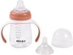 BEABA &Otilde;PPETASS-PUDEL 2IN1, 210 ML, TERRACOTTA