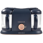 BEABA BABYCOOK PLUS BLENDER-AURUTI 4IN1, NIGHT BLUE