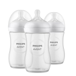 PHILIPS AVENT NATURAL RESPONSE LUTIPUDELITE KOMPLEKT, 260 ML, ALATES 1 KUU VANUSEST, 3 TK, VALGED
