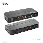 KVM Slēdzis CLUB3D CSV-1382 Divu Portu HDMI 4K 60Hz USB