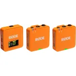 R&Oslash;DE Wireless GO III oranžs - bezvadu mikrofonu sistēma