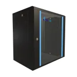 Sienas stiprinājuma rāmis Extralink 12U 600x450 Melns