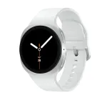 Samsung Galaxy Watch 8 3.3 cm (1.3 collu) AMOLED 40 mm Digitāls 438 x 438 pikseļi Skārienjutīgs Sudrabs Wi-Fi GPS (satelīts)
