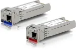 Ubiquiti UACC-OM-SM-10G-S-2 10G BiDi vienmodas SFP+ moduļu komplekts, LC, 1270/1330 nm, 10 km, 2 gab. (UF-SM-10G-S)
