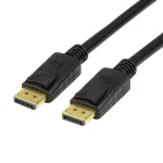 LogiLink CV0120 DisplayPort kabelis, DisplayPort spraudnis &ndash; spraudnis, 2 m, melns