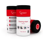 GEMBIRD Screen Cleaning Wipes 100 gab. &ndash; Mikro&scaron;ķiedras salvetes ekrānu tīrī&scaron;anai