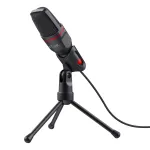 Trust GXT 212 Black, Red USB mikrofons ar statīvu
