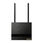 Bezvadu mar&scaron;rutētājs ASUS 4G-N16, Gigabit Ethernet, vienas joslas (2.4 GHz), melns