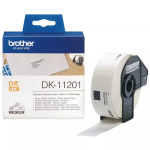 Adre&scaron;u etiķetes Brother DK11201 Melns uz Balta