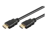 Goobay 3m HDMI Kabel mit Ethernet, 4K (2160p), vergoldete Kontakte