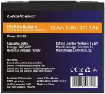 QOLTEC 53702 LiFePO4 battery / 24Ah