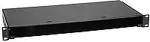 Solarix Optical tray 19" 1U BK with pull-out drawer without front