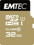 M&auml;lukaart Emtec MicroSDHC 32GB UHS-I U1 EliteGold