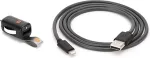 Griffin PowerJolt - Netzteil - Pkw - 12 Watt - f&uuml;r Apple iPad Air, iPad mini, iPad mini 2, iPad with Retina display, iPhone 5, 5c, 5s, 6 (GC39940)