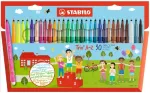 STABILO viltpliiats, Trio A-Z, 30 v&auml;rvi