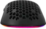 Hiir White Shark GALAHAD GM-5007 Gaming Mouse, Black