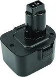 Dewalt Power Tool Battery DE9037, DE907,1 DE9074, 12V, 3.0Ah, Ni-MH