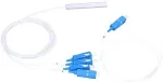 Extralink 1:4 PLC SC/UPC Splitter, 900um, 1,5m