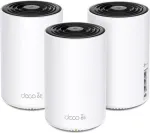 TP-Link Wireless Router||Wireless Access Point / Router|3-pack|5400 Mbps|Mesh|Wi-Fi 6e|3x10/100/1000M|Number of antennas 4|DECOXE75(3-PACK)