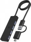 ICY BOX Hub 4-Port IcyBox USB 3.2 Gen 1 IB-HUB1424-C3 Type-C/A