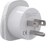 GEMBIRD World to US power adapter plug, 10 A | A-AC-USMINTF | Travel adapter