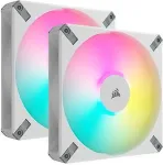 CORSAIR AF140 RGB ELITE White Pack of 2 140mm Case Fan