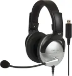 Koss | Gaming headphones | SB45 USB | Wired | On-Ear | Microphone | Silver/Black | Noise canceling