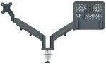 LEITZ Notebook-Monitor-Halterung Ergo dunkelgrau
