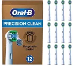 Oral-B Oral-B Pro Precision Clean Brush Heads 12 Pack Frustration-Free Packaging