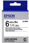 EPSON LABEL TAPE EPSON LABELWOR LK-2WB.- 6 MM - WHITE