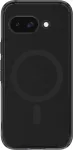 Spigen Kaitse&uuml;mbris Ultra Hybrid (MagFit), Google Pixel 9a, tume l&auml;bipaistev MagSafe ringiga,