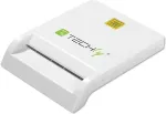 TECHLY Smart Card USB-CTM Chipkartenleser, USB 2.0, wei&szlig;