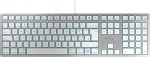 Klaviatuur CHERRY KC 6000 C FOR MAC KEYBOARD CORDED SILVER PAN-NORDIC