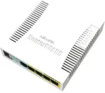 MikroTik RB260GSP network switch Managed Gigabit Ethernet (10/100/1000) Power over Ethernet (PoE) White