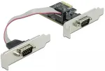 DELOCK PCI Express x1 Karte zu 2 x Seriell RS-232