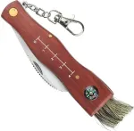 Speck SCK Mushrooms CC-GC105 Mushroom Maker's knife with compass Brown