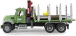 BRUDER MACK Granite timber transport-LKW - 02824